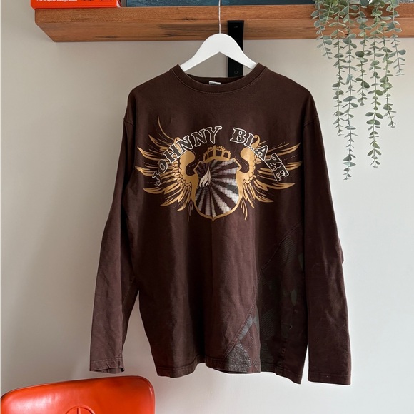 Vintage Johnny Blaze long sleeve Y2K XL - Picture 2 of 5